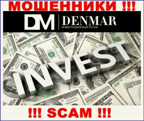 Инвестиции - это тип деятельности противоправно действующей компании Denmar