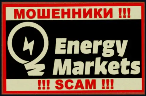 Логотип МОШЕННИКОВ Energy Markets