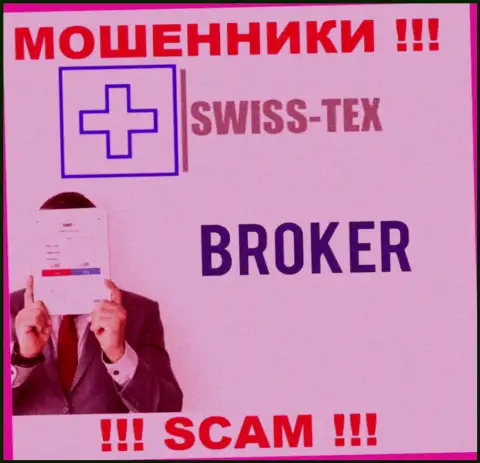 Форекс - это именно то на чем, якобы, специализируются internet мошенники Swiss-Tex Com