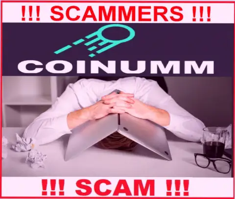 BE CAREFUL, Coinumm havn’t regulator - definitely scammers
