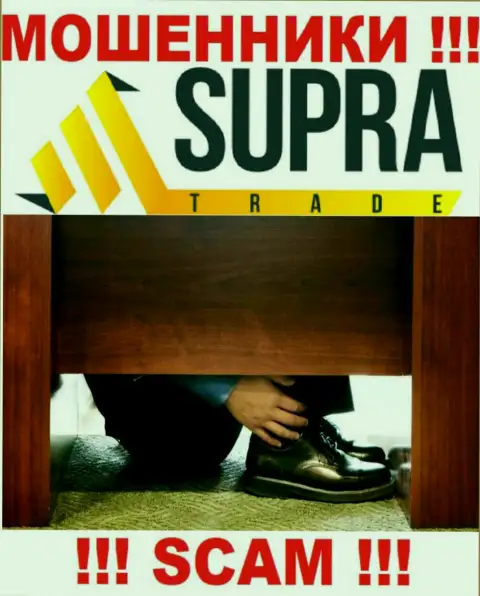 На сайте конторы Supra Trade не сказано ни единого слова о их непосредственном руководстве - это МОШЕННИКИ !!!