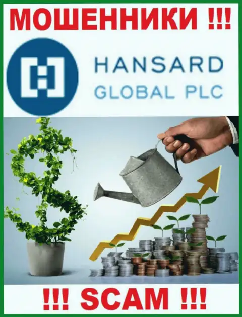 Hansard International Limited говорят своим наивным клиентам, что оказывают услуги в сфере Investing