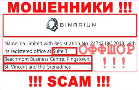 Связываться с конторой Binariun слишком рискованно - их офшорный адрес - Suite 3, Beachmont Business Centre, Kingstown, St. Vincent and the Grenadines (инфа позаимствована информационного ресурса)