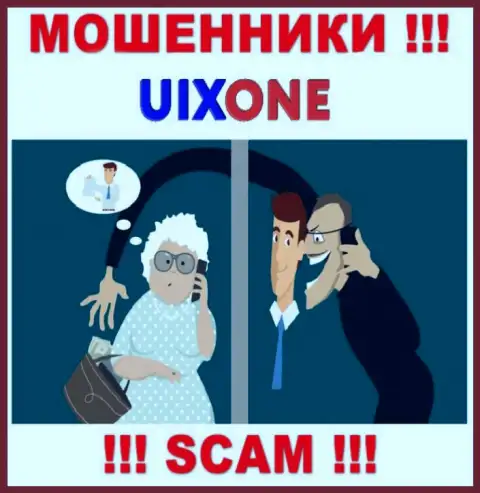 Uix One работает только лишь на ввод денег, следовательно не надо вестись на дополнительные вклады
