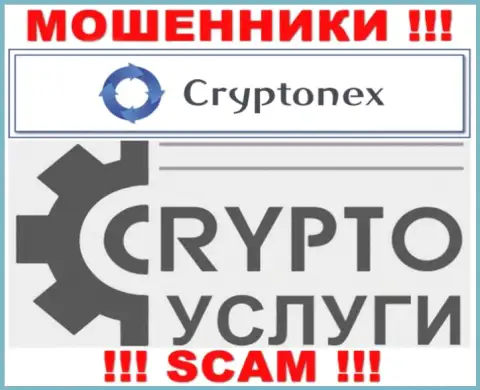Имея дело с CryptoNex, сфера работы которых Криптовалютные услуги, можете лишиться своих денежных вкладов