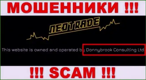 Руководителями Neo Trade оказалась организация - Donnybrook Consulting Ltd