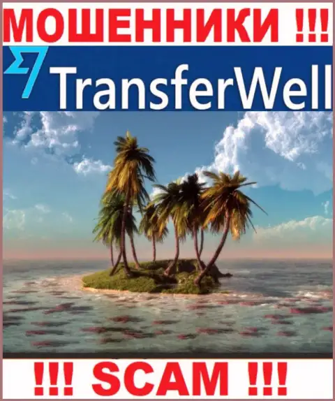 Не угодите в лапы воров TransferWell - скрывают информацию о местонахождении