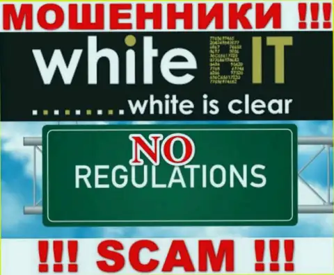 С WhiteBit крайне рискованно взаимодействовать, потому что у компании нет лицензионного документа и регулирующего органа