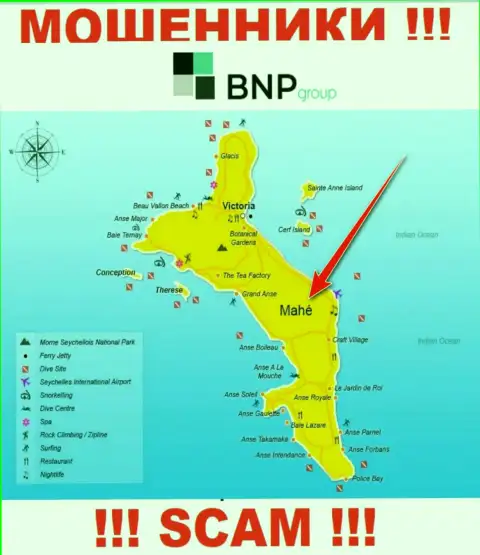 BNPLtd Net находятся на территории - Mahe, Seychelles, остерегайтесь работы с ними