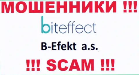 Bit Effect - это МОШЕННИКИ !!! Б-Эфект а.с. - это компания, которая владеет этим разводняком