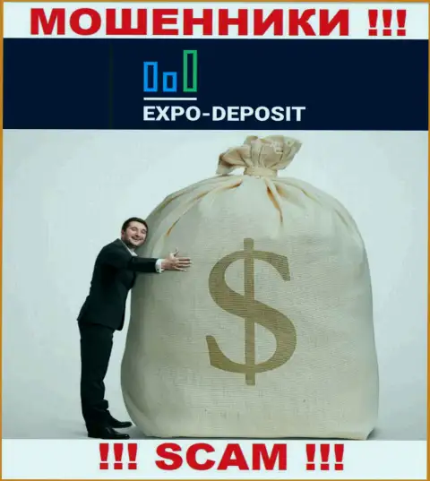Невозможно вернуть обратно деньги из дилинговой организации Expo Depo, исходя из этого ни рубля дополнительно заводить не нужно