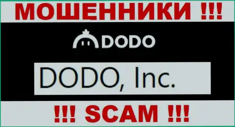 DodoEx - это кидалы, а управляет ими DODO, Inc