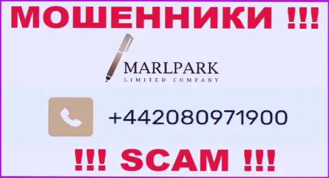Вам начали звонить интернет-мошенники MarlparkLtd с различных номеров телефона ? Отсылайте их как можно дальше