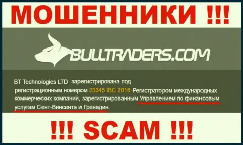 FSA - это регулятор-мошенник, который крышует незаконные действия Bull Traders