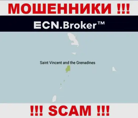 Базируясь в офшорной зоне, на территории St. Vincent and the Grenadines, ЕСН Брокер спокойно лишают средств своих клиентов